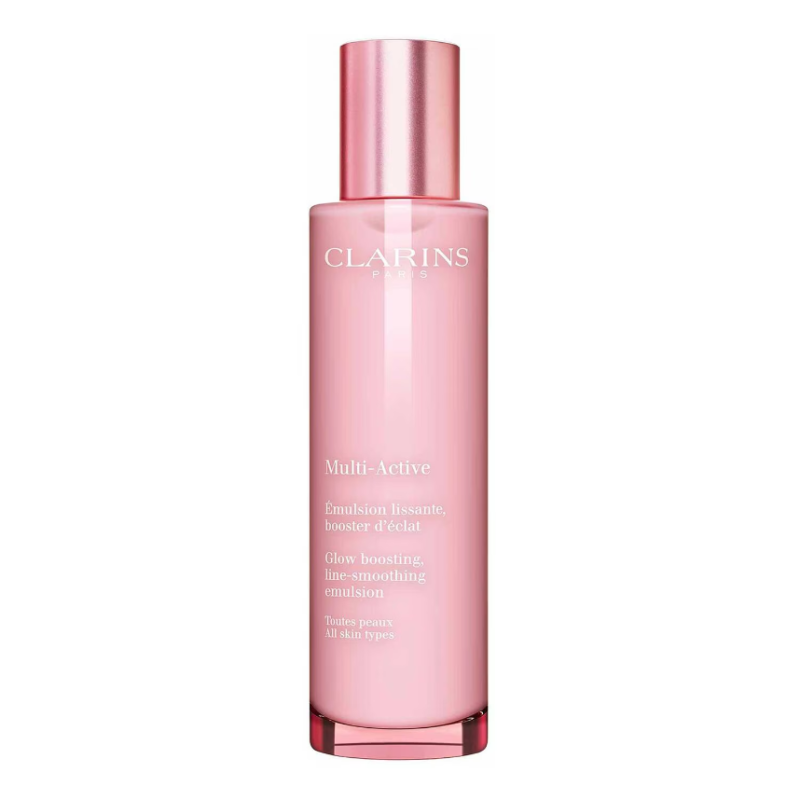 CLARINS Multi-Active Smoothing and Radiance Boosting Emulsion - All Skin Types 100 ml