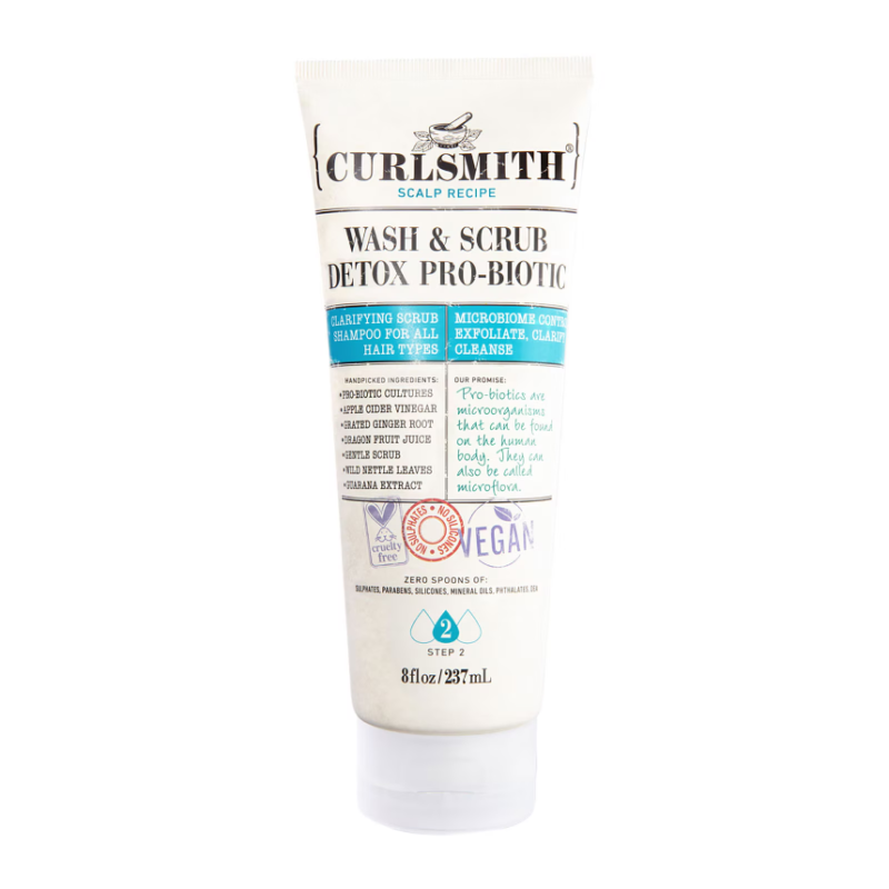 Curlsmith Scalp Wash & Scrub Detox Pro-Biotic 237ml