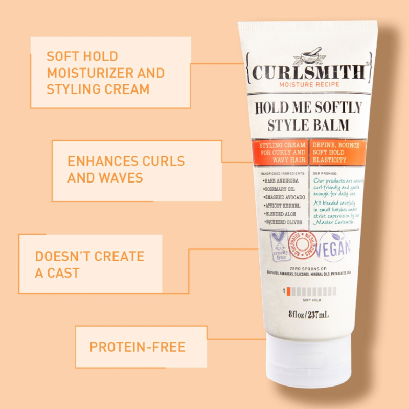 Curlsmith Moisture Hold Me Softly Style Balm 59ml - Image 3