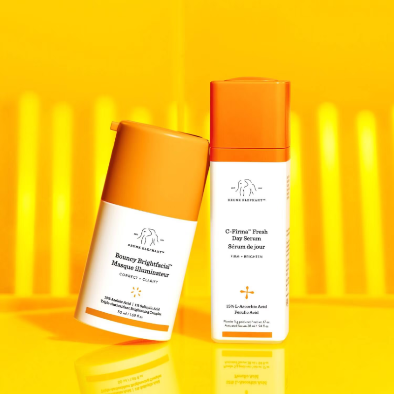 DRUNK ELEPHANT Bouncy Brightfacial™ - Clarifying face mask 50ml - Image 4
