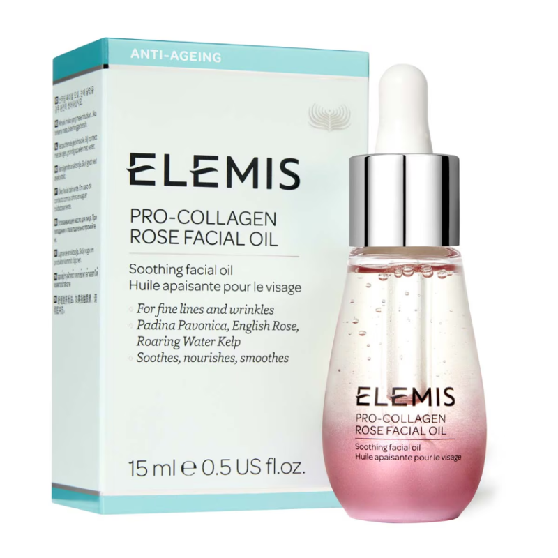 ELEMIS Pro-Collagen Rose Facial Oil 15ml - Image 3