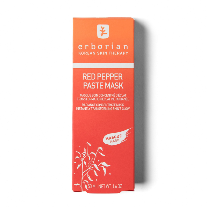 ERBORIAN Red Pepper Paste Mask - Radiance Concentrate Mask 50ml - Image 2