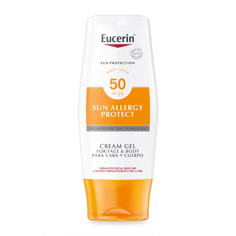 Eucerin Sun Allergy Protect Sun Cream Gel SPF50 150ml - Image 2