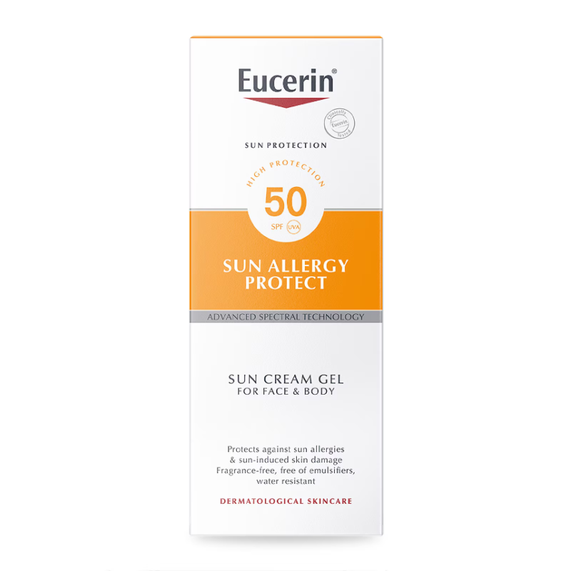 Eucerin Sun Allergy Protect Sun Cream Gel SPF50 150ml - Image 3