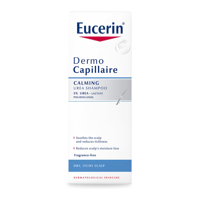 Eucerin DermoCapillaire Calming Urea Shampoo 250ml - Image 2