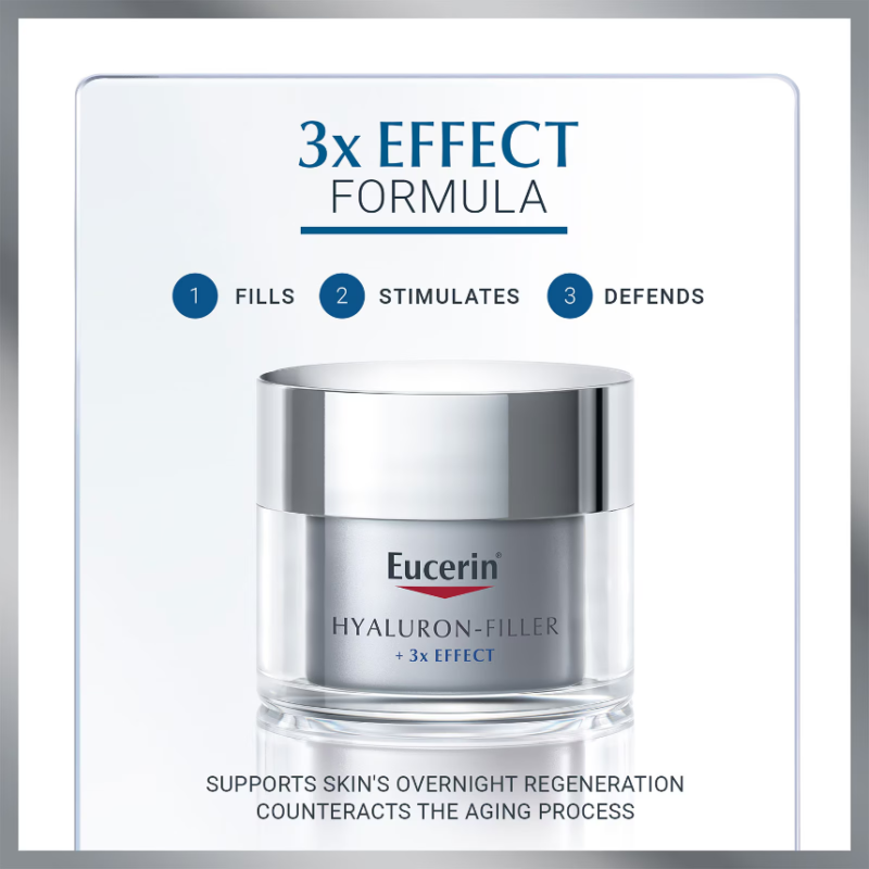 Eucerin Hyaluron-Filler Night Cream 50ml - Image 2