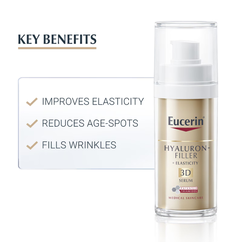 Eucerin Hyaluron-Filler + Elasticity 3D Serum 50ml - Image 2