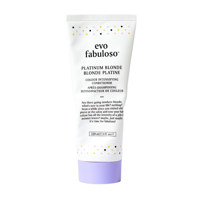 evo Fabuloso Platinum Blonde Colour Intensifying Conditioner 220ml