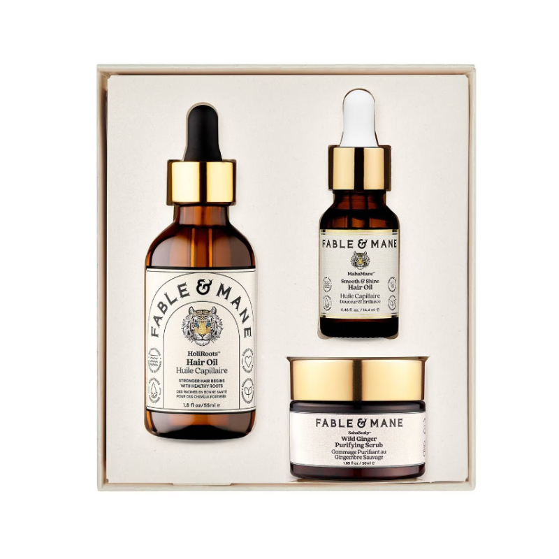 FABLE & MANE Healthy Hair Heroes - Hydrating Hair and Scalp  Set - Image 2