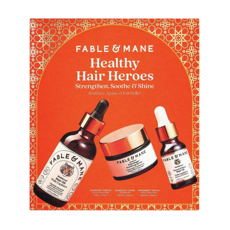 FABLE & MANE Healthy Hair Heroes - Hydrating Hair and Scalp  Set - Image 3