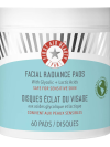 FIRST AID BEAUTY Facial Radiance Pads with Glycolic + Lactic Acids 60 Pads
