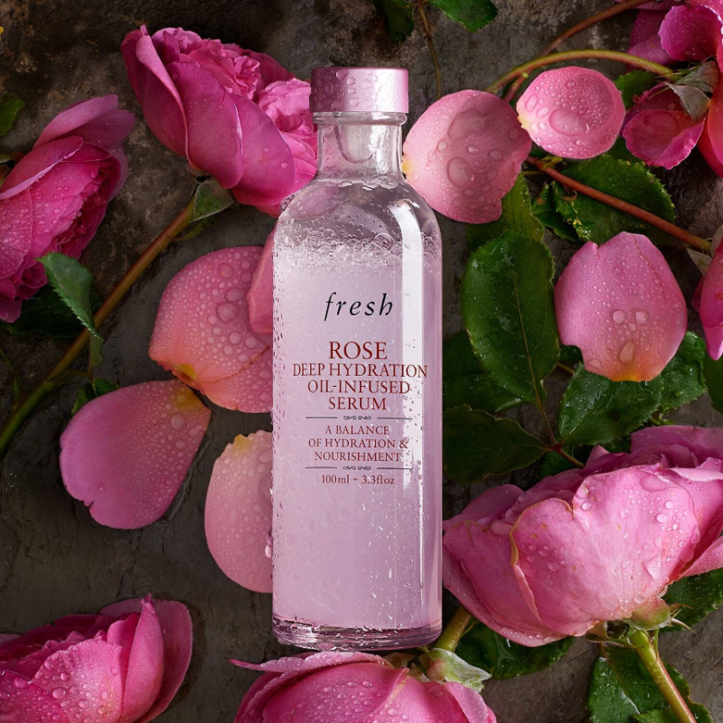 Fresh Rose Deep Hydration Oil-Infused Serum 100ml - Image 2