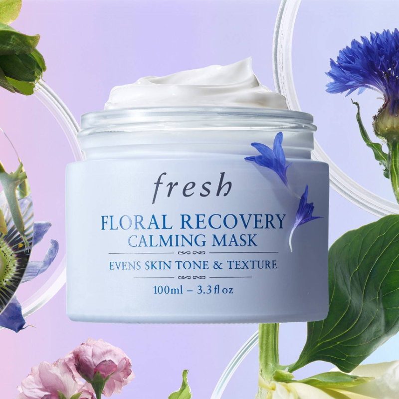 Fresh Floral Recovery Calming Mask 100ml - Image 4