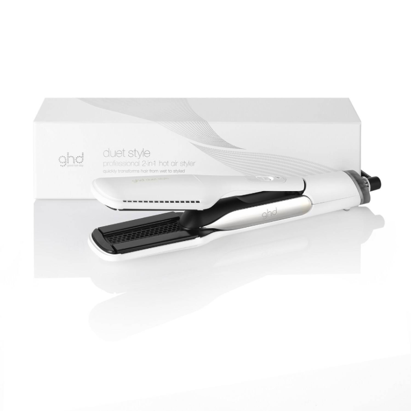 GHD Duet 2-in-1 Hot Air Styler White - Image 2