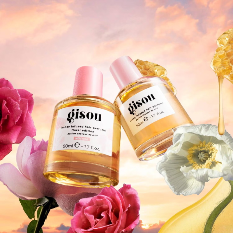 GISOU Honey Infused Hair Perfume Floral Edition - Wild Rose 50ml - Image 4