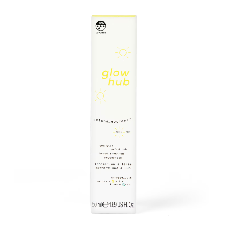 Glow Hub sun silk face cream SPF30 50ml - Image 2