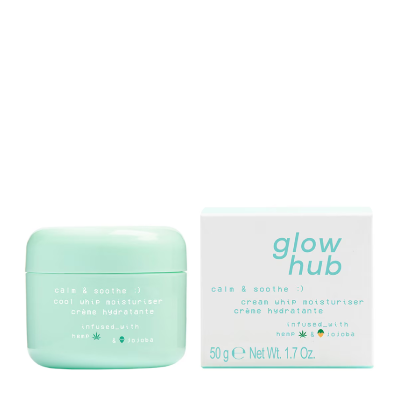 Glow Hub calm & soothe cool whip moisturiser 50g - Image 2