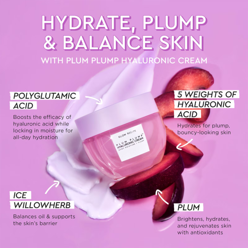 Glow Recipe Plum Plump Hyaluronic Moisturizer 50ml - Image 4