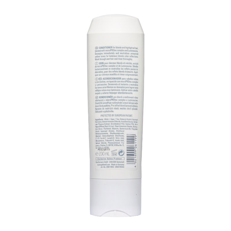 Goldwell Dualsenses Blonde & Highlights Anti-Yellow Conditioner 200ml - Image 2
