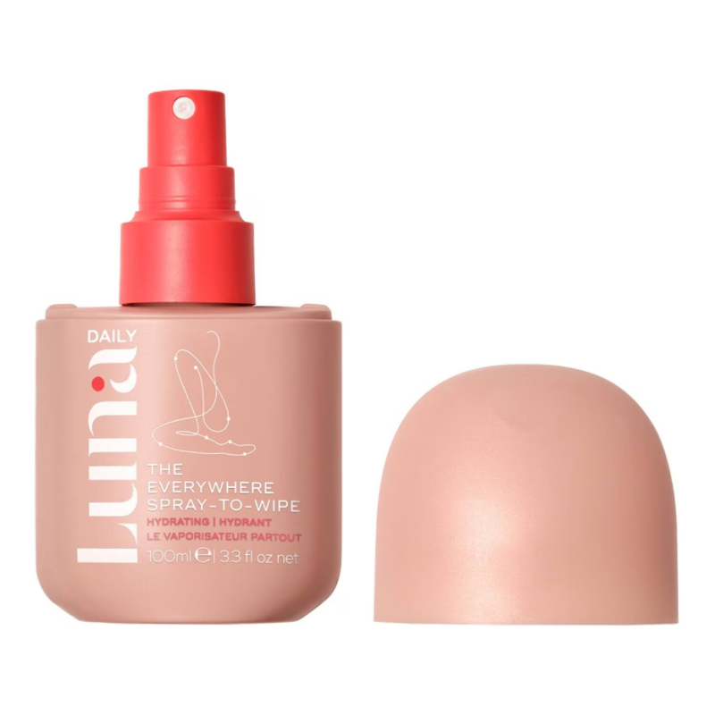 LUNA DAILY The Everywhere Spray-To-Wipe - Hydrating with Prebiotics, Vitamins and Omegas 100ml