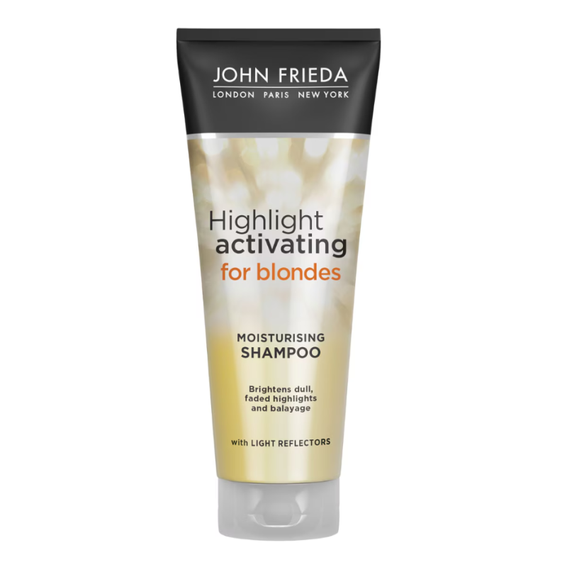 John Frieda Sheer Blonde Highlight Activating Moisturising Shampoo 250ml