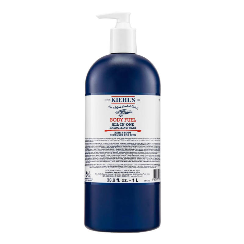 Kiehl's Body Fuel All-in-One Energizing Wash 1000ml