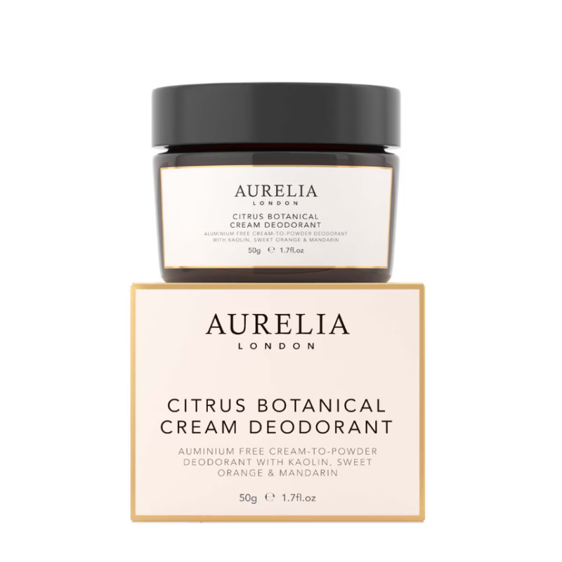 Aurelia London Citrus Botanical Cream Deodorant 50g - Image 2