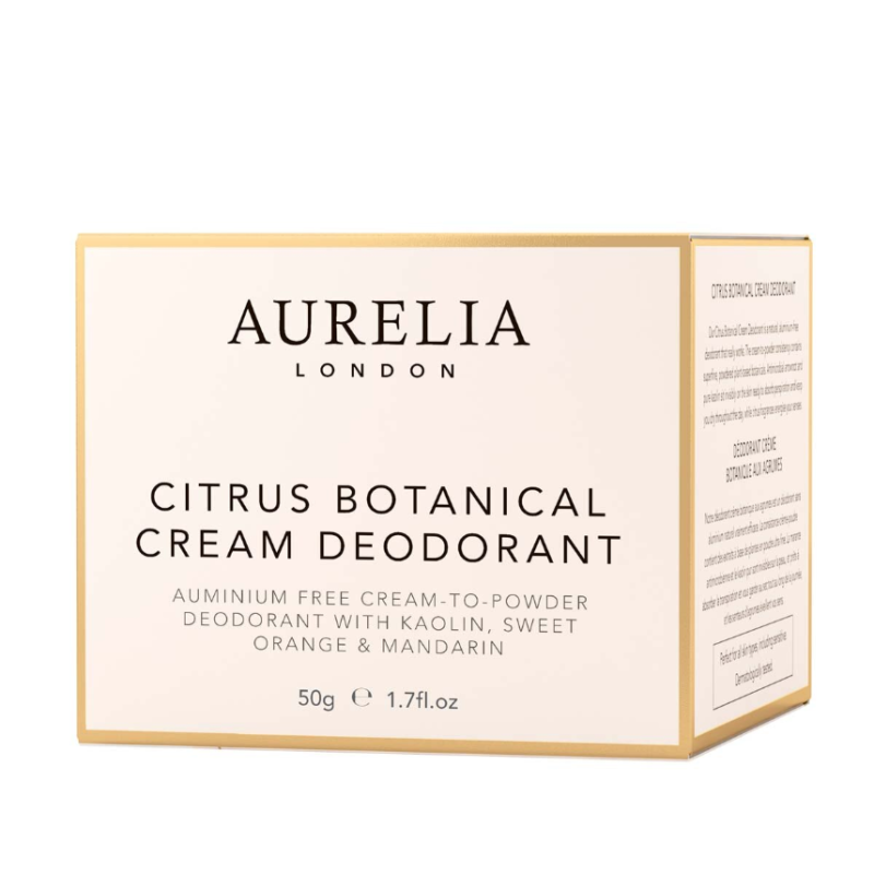 Aurelia London Citrus Botanical Cream Deodorant 50g - Image 3