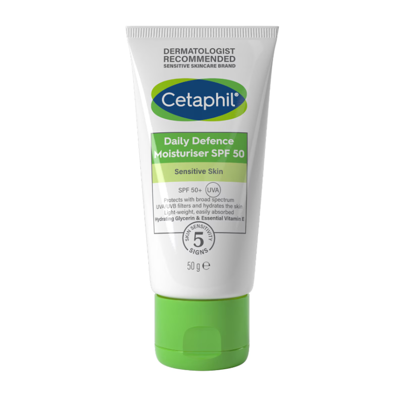 Cetaphil Daily Defence Moisturiser SPF50+ 50g