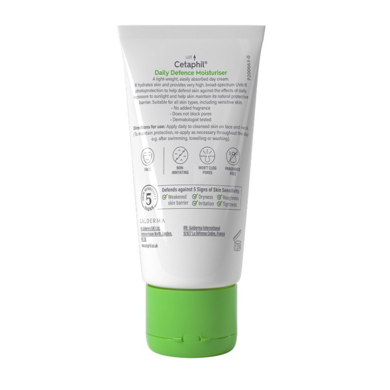 Cetaphil Daily Defence Moisturiser SPF50+ 50g - Image 2