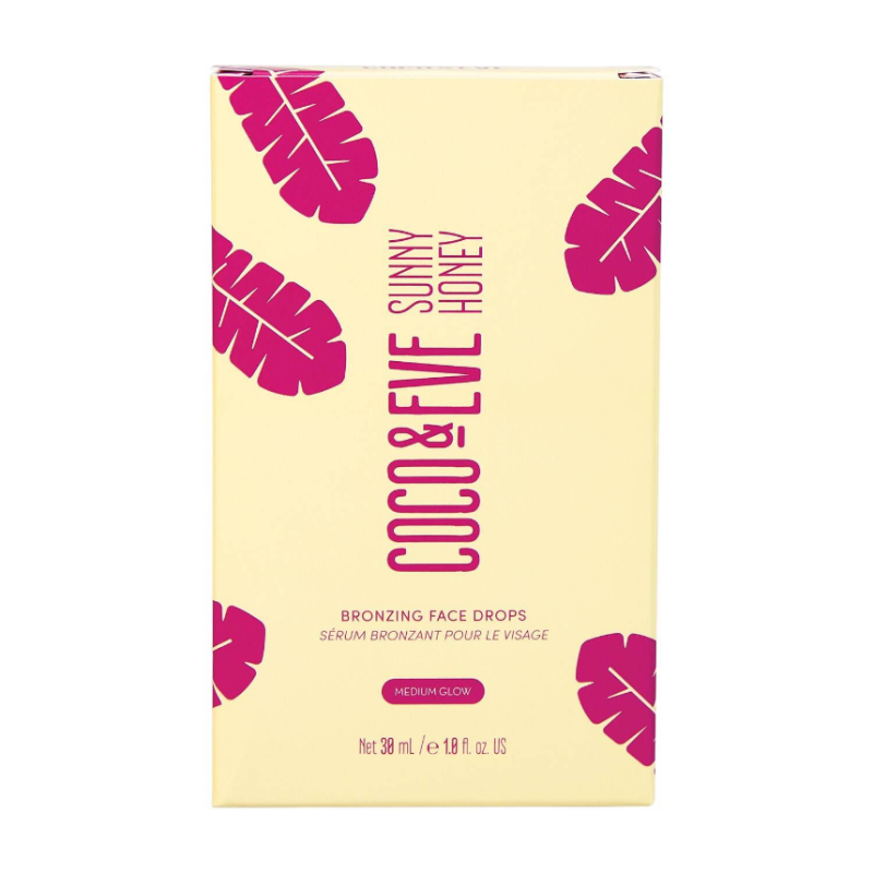 Coco & Eve Sunny Honey Bronzing Face Drops Medium 30ml - Image 2