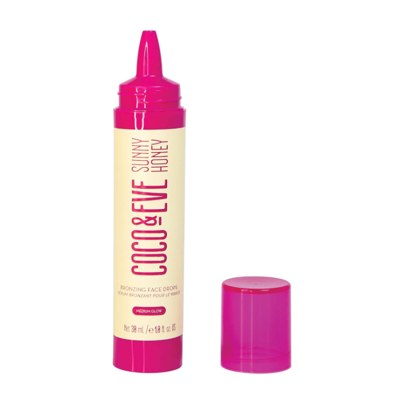 Coco & Eve Sunny Honey Bronzing Face Drops Medium 30ml - Image 4