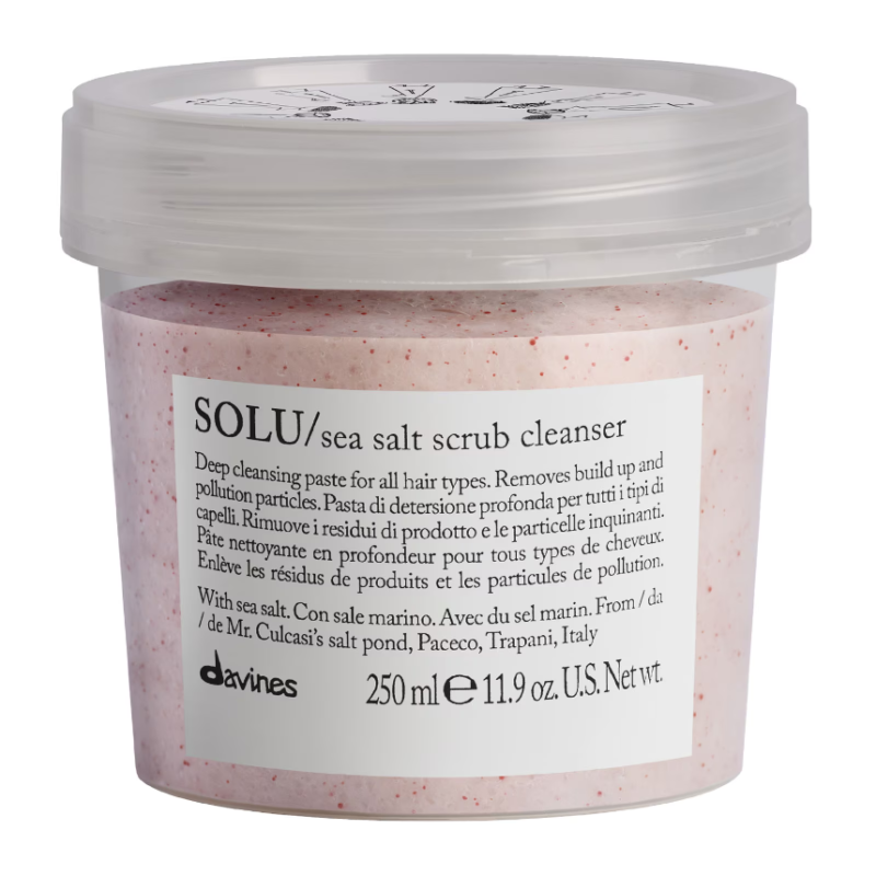 Davines SOLU Sea Salt Scrub Cleanser 250ml