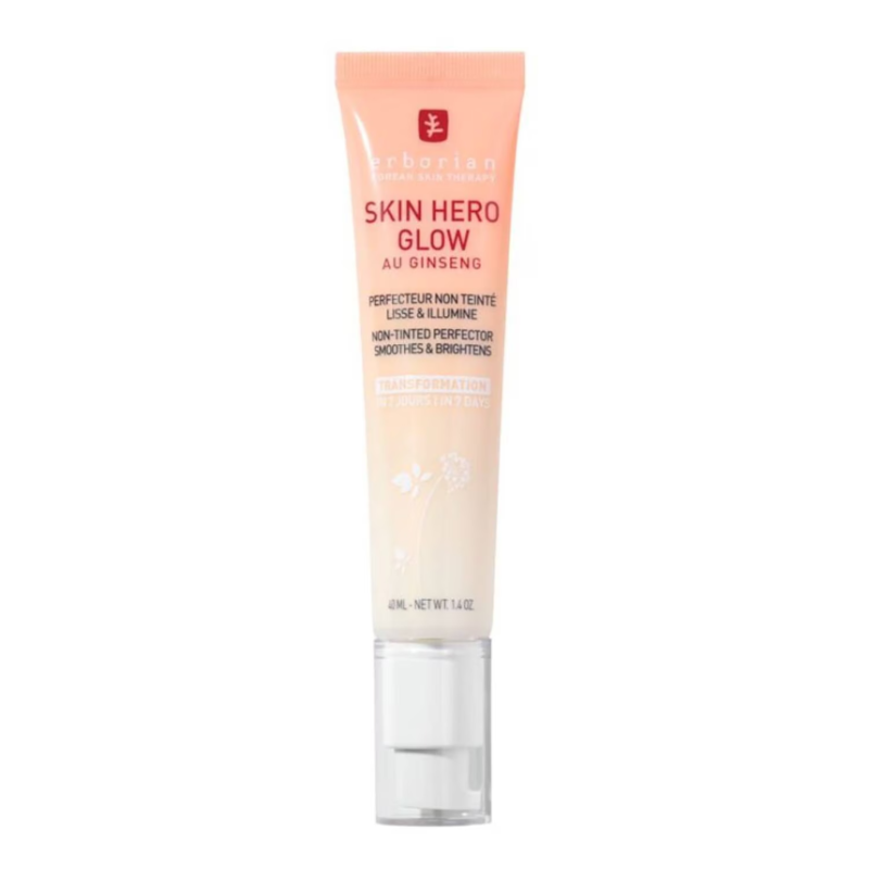 ERBORIAN Skin Hero Glow - Non-tinted skin perfector + 7-day(5) radiance booster 15ml