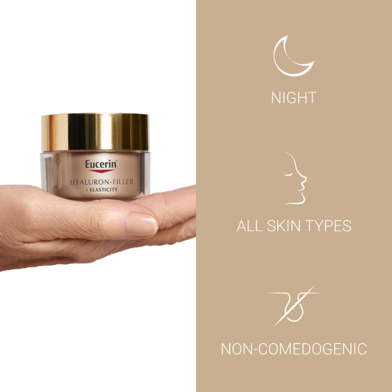 Eucerin Hyaluron-Filler + Elasticity Night 50ml - Image 3