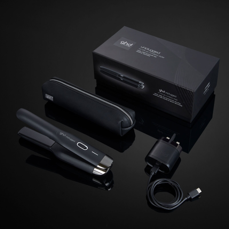 ghd Unplugged Cordless Styler Black - USB Connector and Plug - Image 2