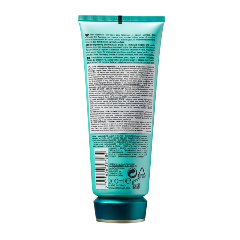 Kérastase Resistance Ciment Anti-Usure Treatment Level 1+2 200ml - Image 2