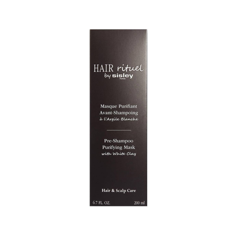 Hair Rituel by Sisley Pre-Shampoo Purifying Mask with White Clay 200ml - Image 3