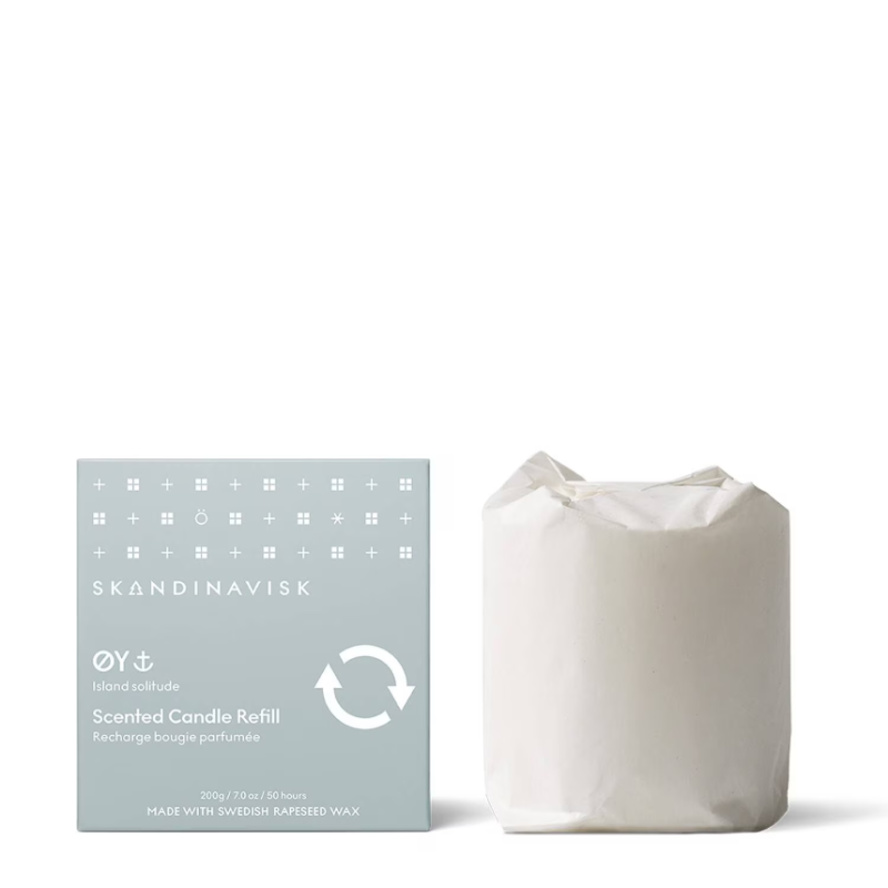 SKANDINAVISK ØY Scented Candle Refill 200g - Image 2