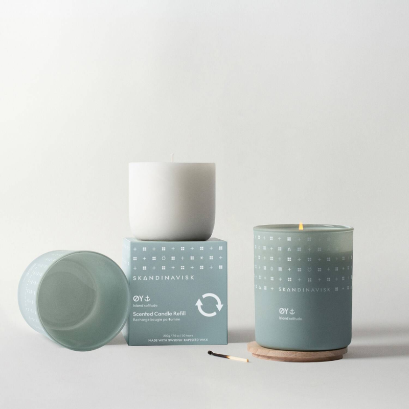SKANDINAVISK ØY Scented Candle Refill 200g - Image 3