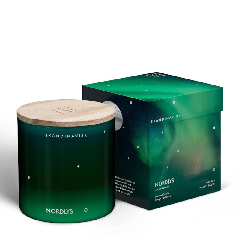 SKANDINAVISK NORDLYS Scented Candle 400g - Image 3