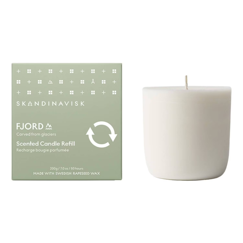 SKANDINAVISK FJORD Scented Candle Refill 200g