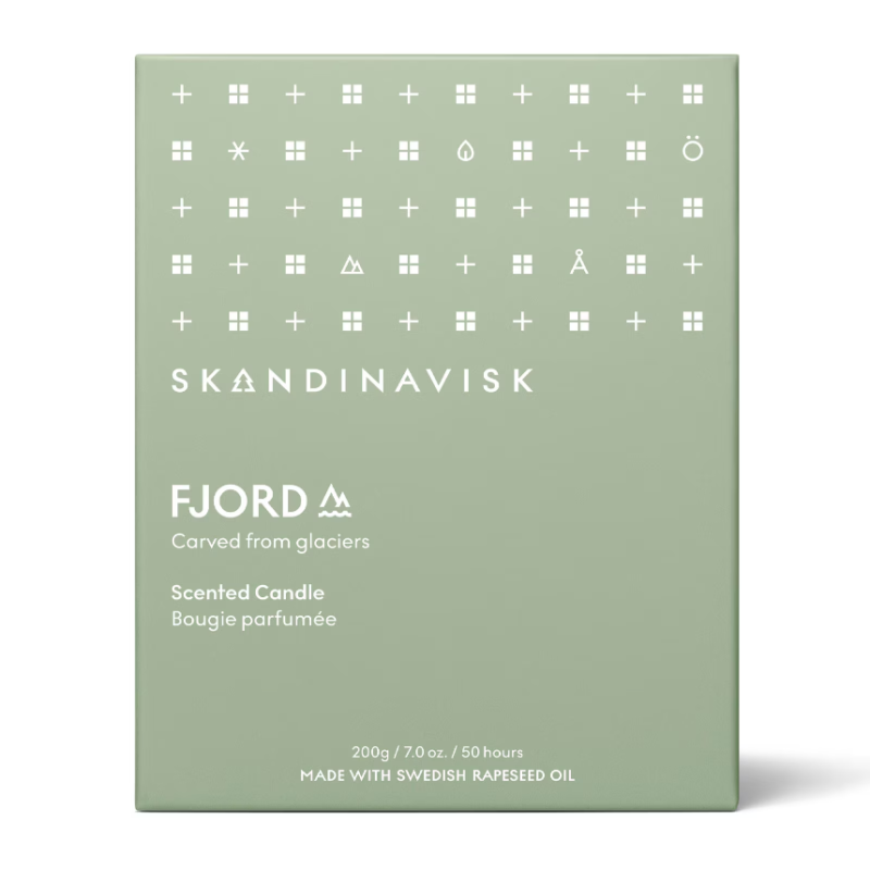 Skandinavisk FJORD Scented Candle 200g - Image 4