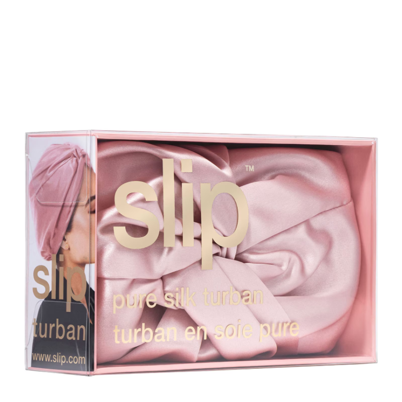 Slip® Pure Silk Turban Pink - Image 3