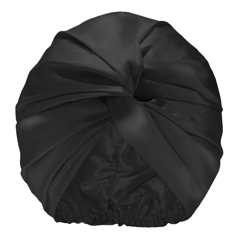 Slip® Pure Silk Turban Black