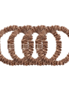SLIP Pure Silk Skinny Scrunchies x 4