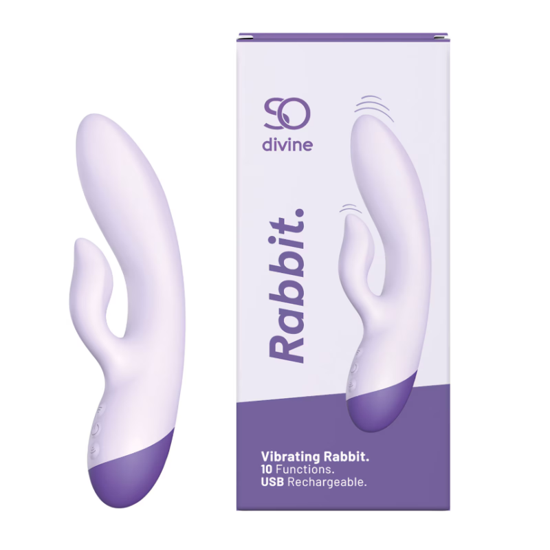 So Divine Self Love Rabbit Vibrator - USB Plug