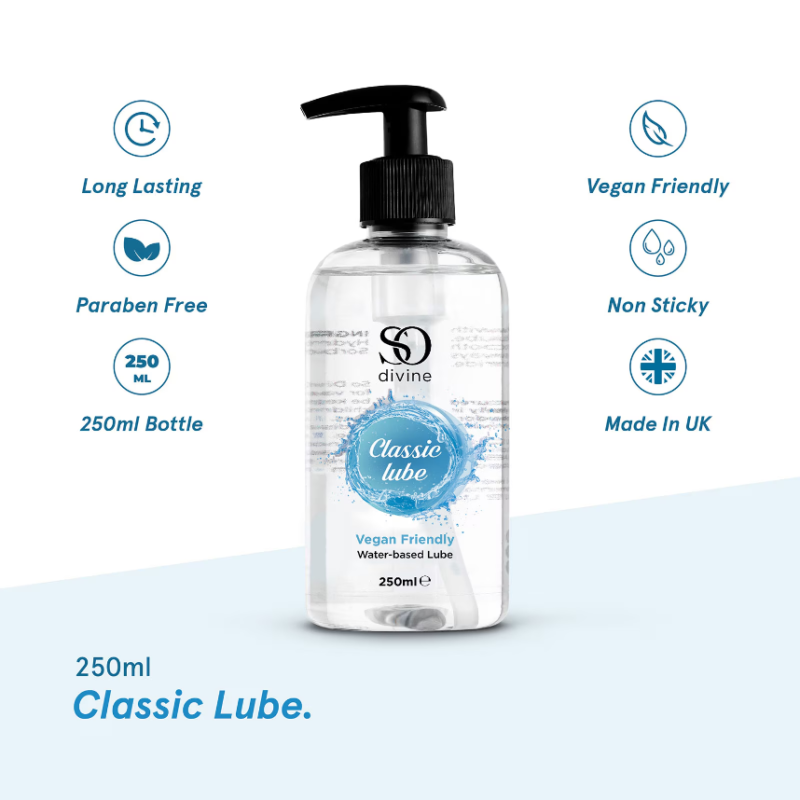 So Divine Classic Water-based Lubricant 250ml - Image 2