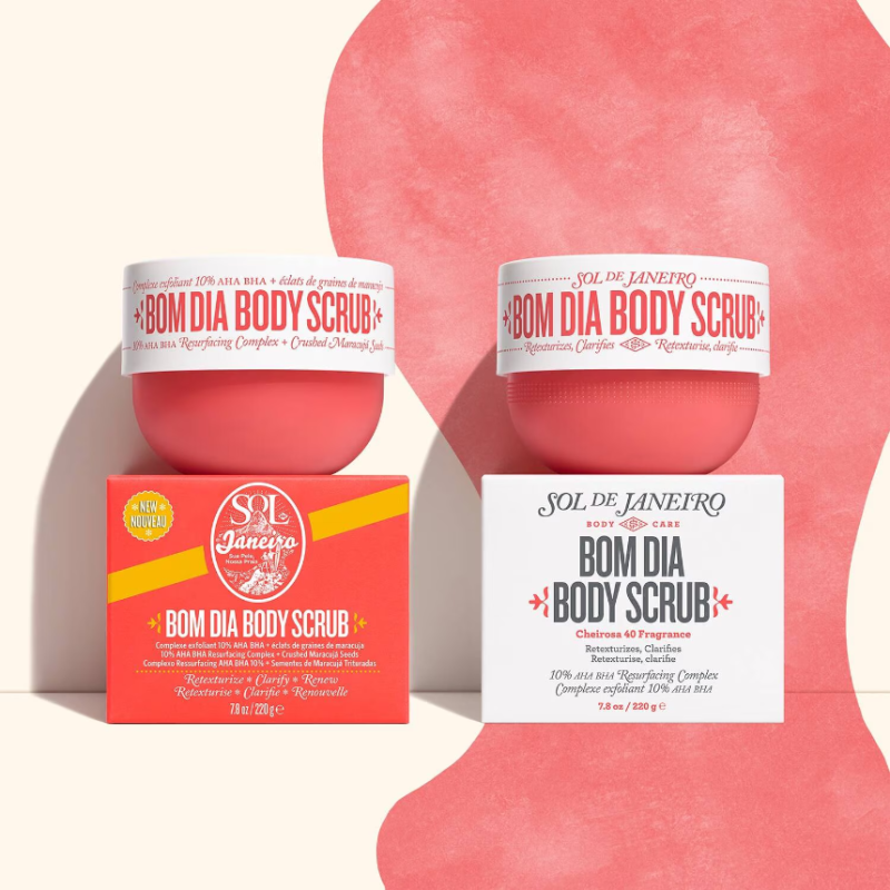 SOL DE JANEIRO Bom Dia Body Scrub - AHA BHA Resurfacing Body Scrub 220g - Image 2