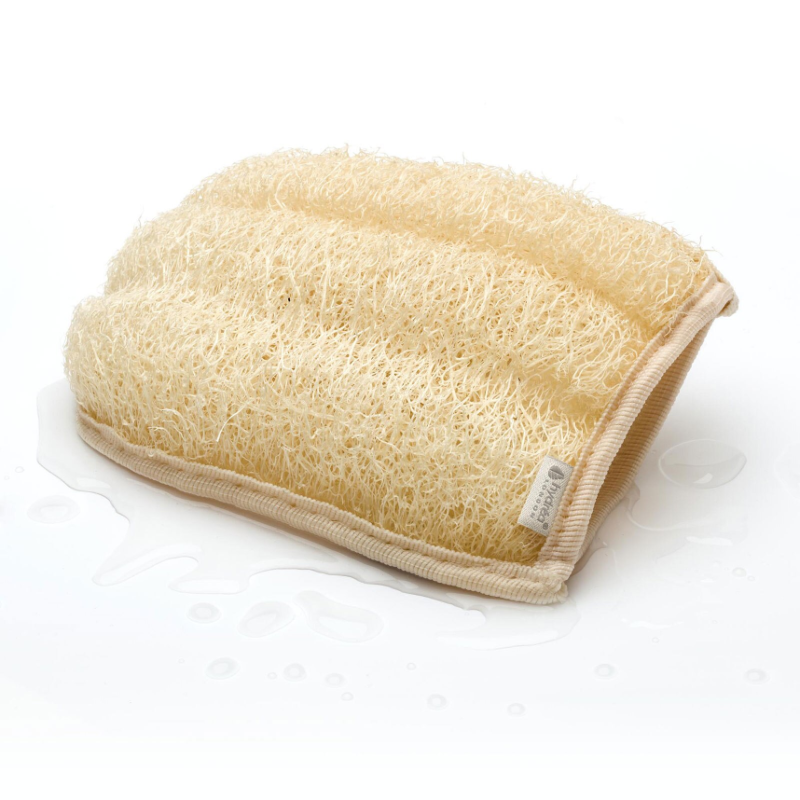Hydrea London Organic Egyptian Loofah Exfoliating Bath Mitt - Image 4